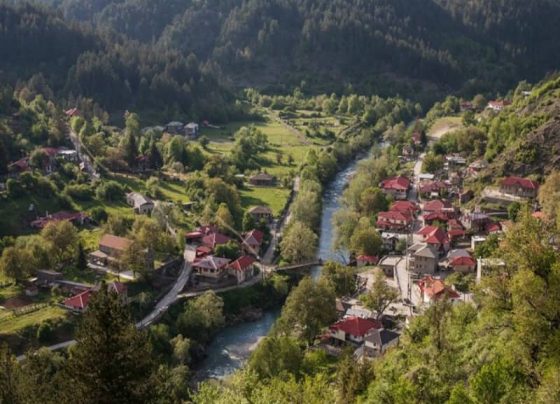 Πανοραμική φωτογραφία της Βωβούσας.
